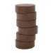 PlayBox: Disc de acuarelă maro închis, 55-57mm, 1 buc.