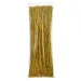 PlayBox: Fire de chenille de culoare aurie, 100 bucăți, 6mm
