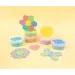 PlayBox: Mărgele MIDI de 5 mm care se pot călca, în 6 culori pastelate, 6000 bucăți