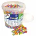 PlayBox: Mărgele MIDI de 5mm care se pot călca - piese în dungi, 5000 buc.