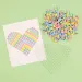 PlayBox: Mărgele MIDI de călcat de 5mm - Culori pastelate, pachet de 1000 bucăți