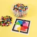 PlayBox: Mărgele MIDI de călcat de 5mm - mix de 10 culori vii, 1000 de bucăți