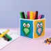 PlayBox: Mărgele MIDI de călcat de 5mm, mix de 10 culori, 20.000 bucți