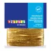 PlayBox: Panglică decorativă metalică, argintie, 10m x 3mm.