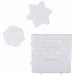 PlayBox: Placă de bază pentru mărgele MIDI de 5mm, set de 3 bucăți