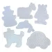 PlayBox: Plăci de bază mixte pentru mărgele MIDI de 5 mm care se pot călca