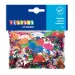 PlayBox: Sclipici de diferite mărimi, culori și forme în pachet de 50g.