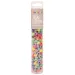 PlayBox: Set cu 180 mărgele colorate cu dungi pentru înșirat