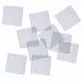 PlayBox: Set de 10 plăci pătrate pentru mărgele MIDI termoadesive de 5mm.