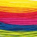PlayBox: Set de 6 șnururi reflectorizante colorate, 4mm x 2,6m