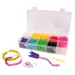PlayBox: Set de confecționare brățări din elastice cu 9 culori, set de 2700 bucăți.