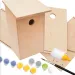PlayBox: Set de confecționat hrănitori pentru păsări din lemn