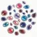 PlayBox: Set de cristale din plastic, 100 buc