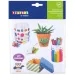PlayBox: Set de foi adezive dublu-adezive 15x15cm, 5 foi