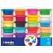 PlayBox: Set de plastilină uscare la aer, 24 de bucăți