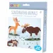PlayBox: set de 2400 mărgele termocolante MIDI de 5 mm - Animale de pădure