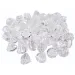 PlayBox: set de 50 de cristale din plastic de 3,7 cm