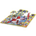 Póki și prietenii săi minunați - puzzle interactiv de podea, 24 de piese - Clementoni