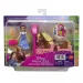 Prințese Disney: Mini setul cu manej regal al prințesei Belle - Mattel