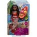 Prințese Disney: Set de joacă pe plajă cu Vaiana 2, păpușă și nisip – Mattel