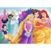 Prințese Disney puzzle glitter de 100 piese - Trefl