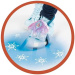 Prințesele Disney: Frozen 2 brățară de gleznă proiector cu floare de gheață în mișcare