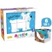 Puzzle 6 în 1 cu cuburi de poveste - Animale arctice