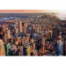 Puzzle HQC de 1000 de piese cu clădirile din New York - Clementoni