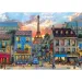 Puzzle HQC de 1000 piese cu străzile Parisului - Clementoni