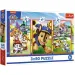 Puzzle cu 3x80 piese cu câini zâmbitori din Patrula Cățelușilor - Trefl