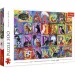 Puzzle cu 500 de piese "Abecedarul pisicilor" - Trefl