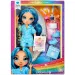 Rainbow High Jr: Petrecere în pijama păpușa de modă Skyler