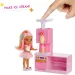 Rainbow High: Set de joacă Cofetărie cu păpușa Kandy Hart