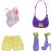Rainbow High: Stilul meu vestimentar Violet Willow păpușă de modă cu accesorii