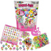 Rainbow Loom: Happy Loomi-Pals - Set pentru realizarea brățărilor din benzi elastice - Zâne