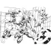 Răzbunătorii 2 în 1 puzzle de 48 piese și carte de colorat 35x25cm - Lisciani