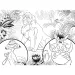 Regele Leu 2 în 1 puzzle Eco mini de 24 piese și carte de colorat 35x25cm - Lisciani