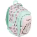Rucsac școlar roz Pusheen, ghiozdan BPL58 40x29x19cm