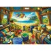Rulotă viață premium plus puzzle de 1000 de piese - Trefl