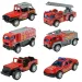 Salvare de incendiu: Mașini de pompieri în diferite variante 1/55 1buc