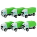 Sanitation Truck: set de 12 camioane de colectare a deșeurilor la scara 1/64.