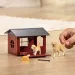 Schleich Farm World – Set de joacă cu căsuță pentru câini și cățeluși Golden Retriever (42722)