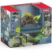 Schleich: Set peșteră de luptă cu cameleon de piatră (42677)