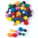Set de 200 de pomponi colorați PlayBox