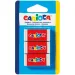 Set de 3 radiere în formă de tub - Carioca