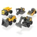 Set de 5 mini utilaje Volvo - Dickie Toys