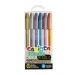 Set de 6 stilouri cu gel metalic Fiorella - Carioca