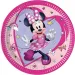 Set de 8 farfurii de hârtie Disney+Minnie Mouse, 20 cm