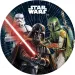 Set de farfurii de hârtie Star Wars, 8 bucăți, 23 cm