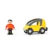 Set de joacă garaj din lemn cu două etaje și vehicule - Woodyland